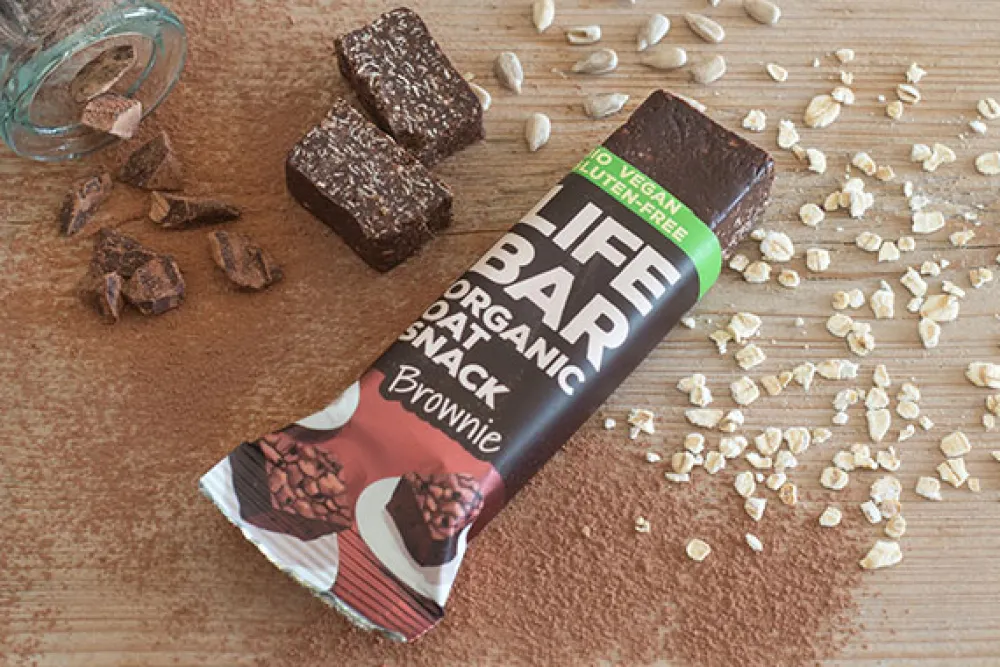 Lifefood Repen|Energierepen>Haverreep Brownie - 40g - BIO