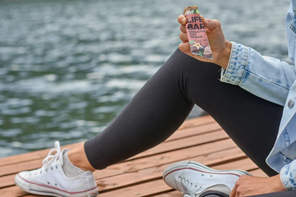 Lifefood Repen|Energierepen>Haverreep Chocolate Chip - 40g - BIO