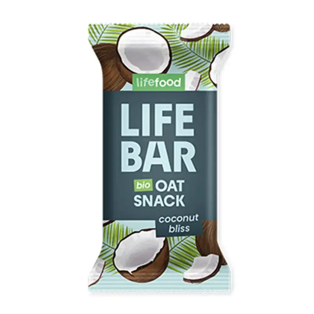 Lifefood Repen|Energierepen>Haverreep Coconut Bliss - 40g - BIO