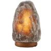 SelNature Stress|Nachtrust>Himalaya zoutlamp grijs - Natuurvorm