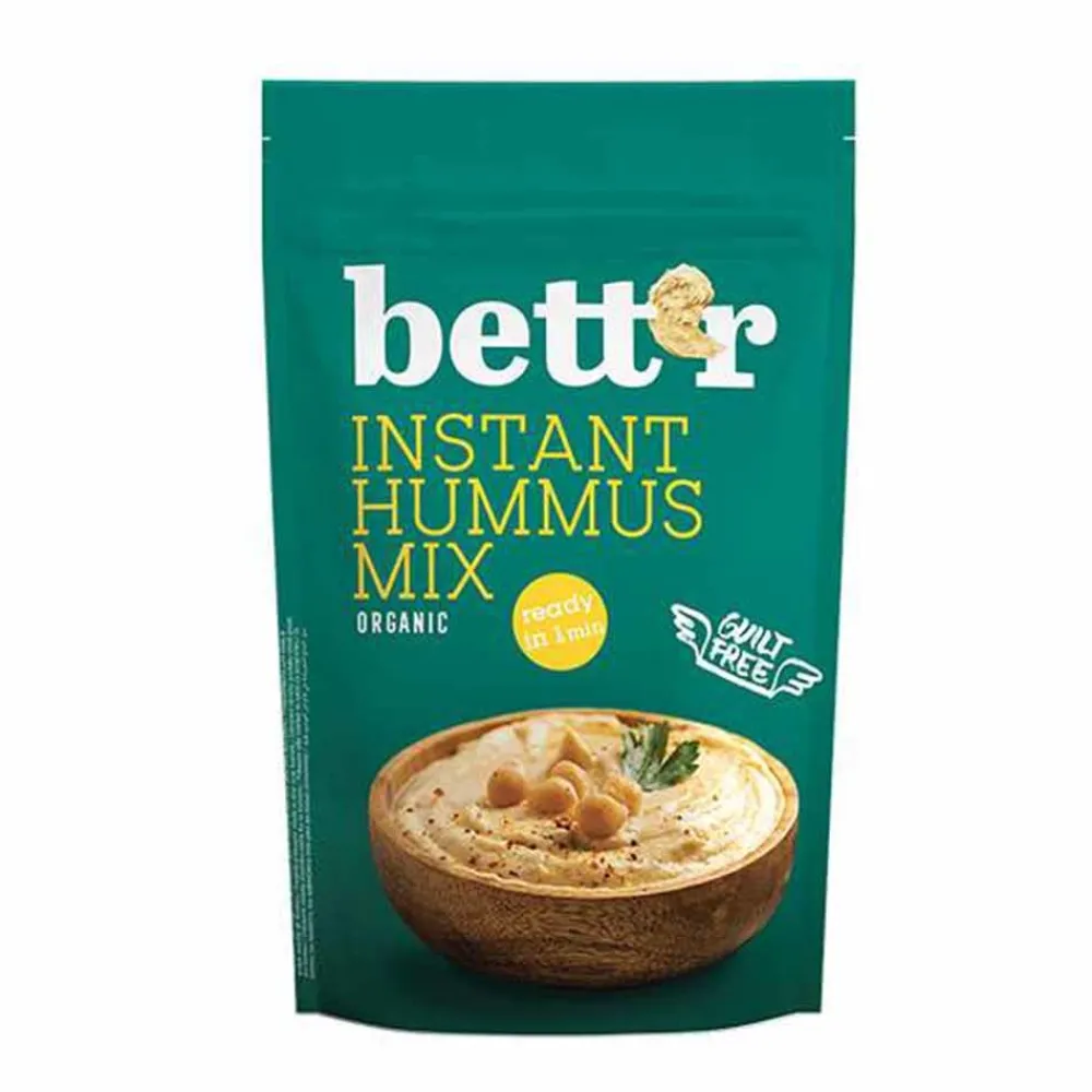 Bett'r Peulvruchten|Hartige Spreads>Hummus Mix - 200g - BIO