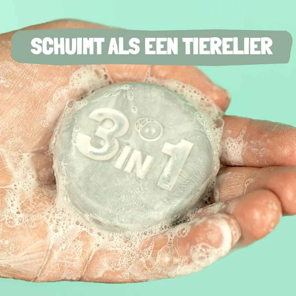 Shampoo Bars Reiniging|Haarverzorging/Shampoo En Conditioner>3-in-1 Bar - Mountain - 60g