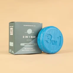 Shampoo Bars Reiniging|Haarverzorging/Shampoo En Conditioner>3-in-1 Bar - Ocean - 60g