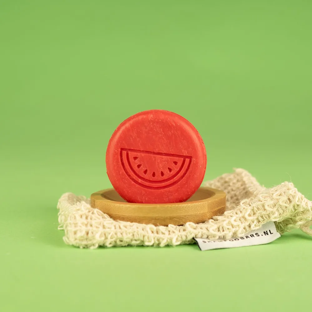 Shampoo Bars Haarverzorging/Shampoo En Conditioner|Lichaamsverzorging/Douche En Bad>2-in-1 Kids Bar - Watermeloen - 60g