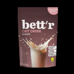 Bett'r Darmen|Plantaardige Dranken>Instant poeder voor Haverdrank - 240g - BIO