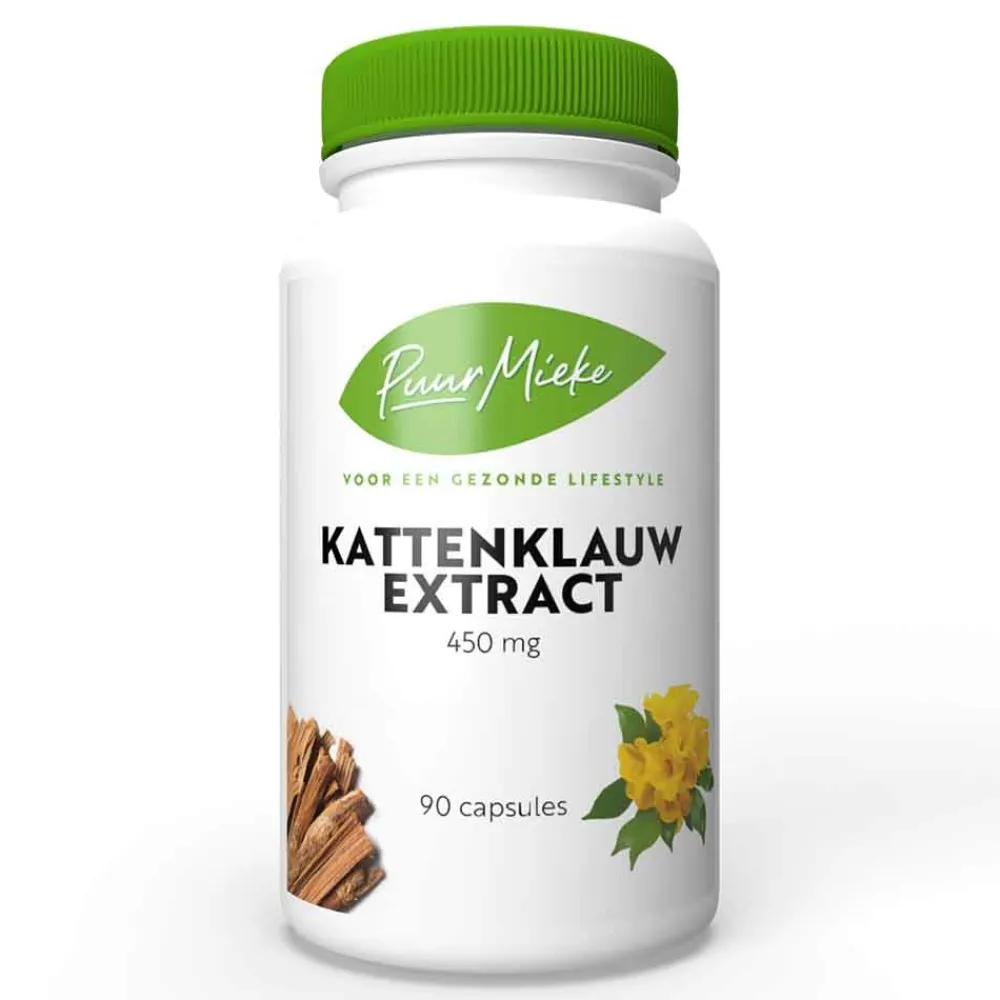 Puur Mieke Immuunsysteem|Specials>Kattenklauw - 450mg - 90 caps