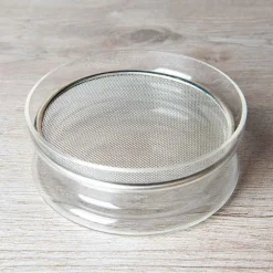 De Bolster Kweeksets|Kiemgroenten>Kiemschaaltje Glas - inclusief RVS rooster