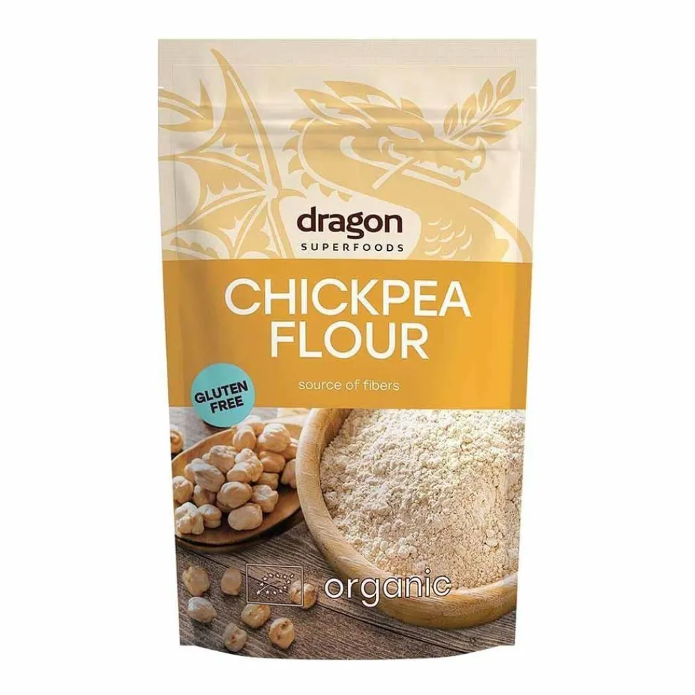 Dragon Peulvruchten|Glutenvrij Meel>Kikkererwtenmeel - 200g - BIO