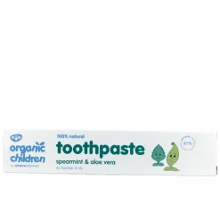 Green People Baby Verzorging|Tandpasta>Kinder Tandpasta - Spearmint & Aloe Vera - 50ml