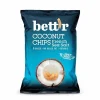 Bett'r Chips & Zoutjes>Kokos Chips Frans Zeezout - 40gr - BIO