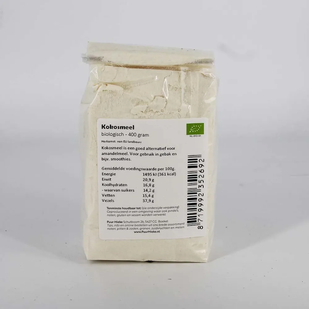 Puur Mieke Paleo Aip|Glutenvrij Meel>Kokosmeel - 400g - BIO