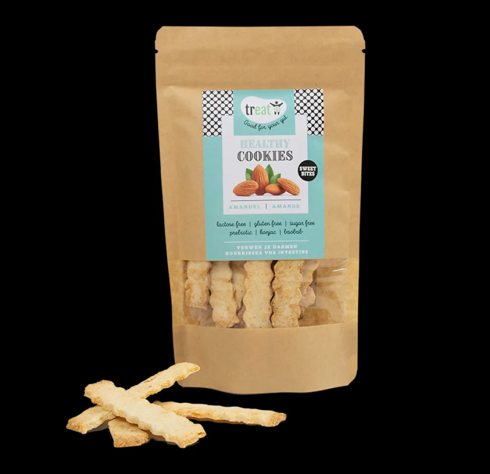 Treat Koekjes|Paleo Koekjes>KPNI Cookies Amandel - 80g