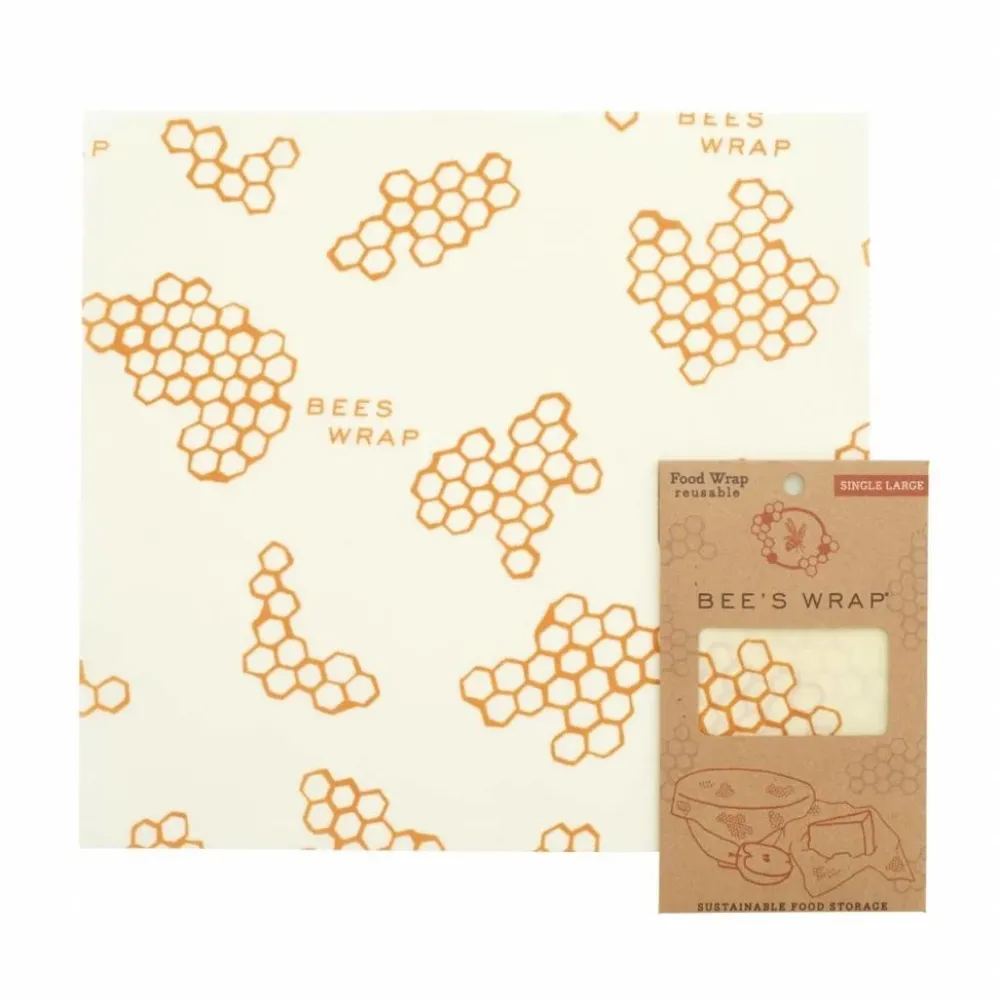 Bee's Wrap Wax Wraps En Katoenen Zakjes|Bewaren En Meenemen>Large Wrap - 33 x 35 cm - Single