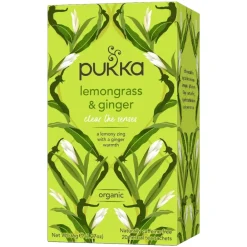 Pukka Thee|Paleo Aip>Lemongrass & ginger - kruidenthee