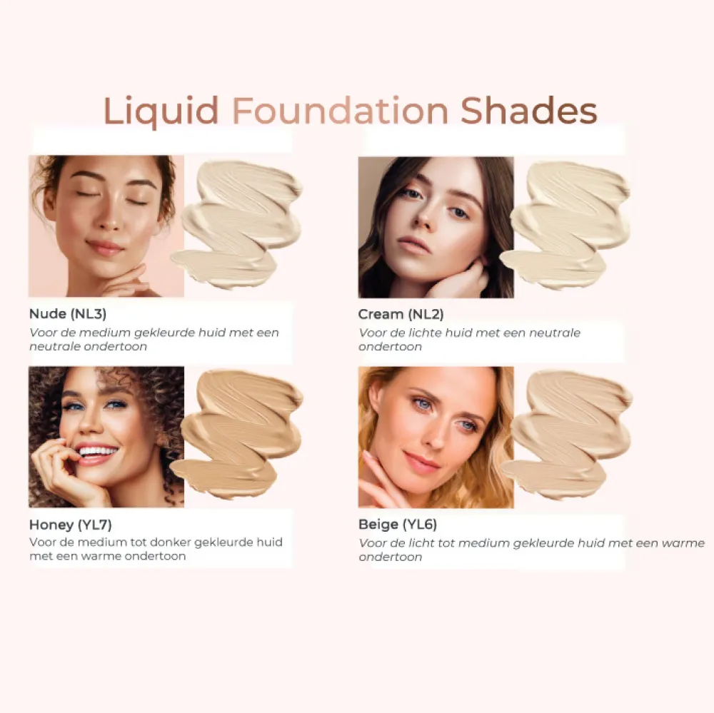 INIKA Gezicht/Foundation>Liquid Foundation - Honey - BIO
