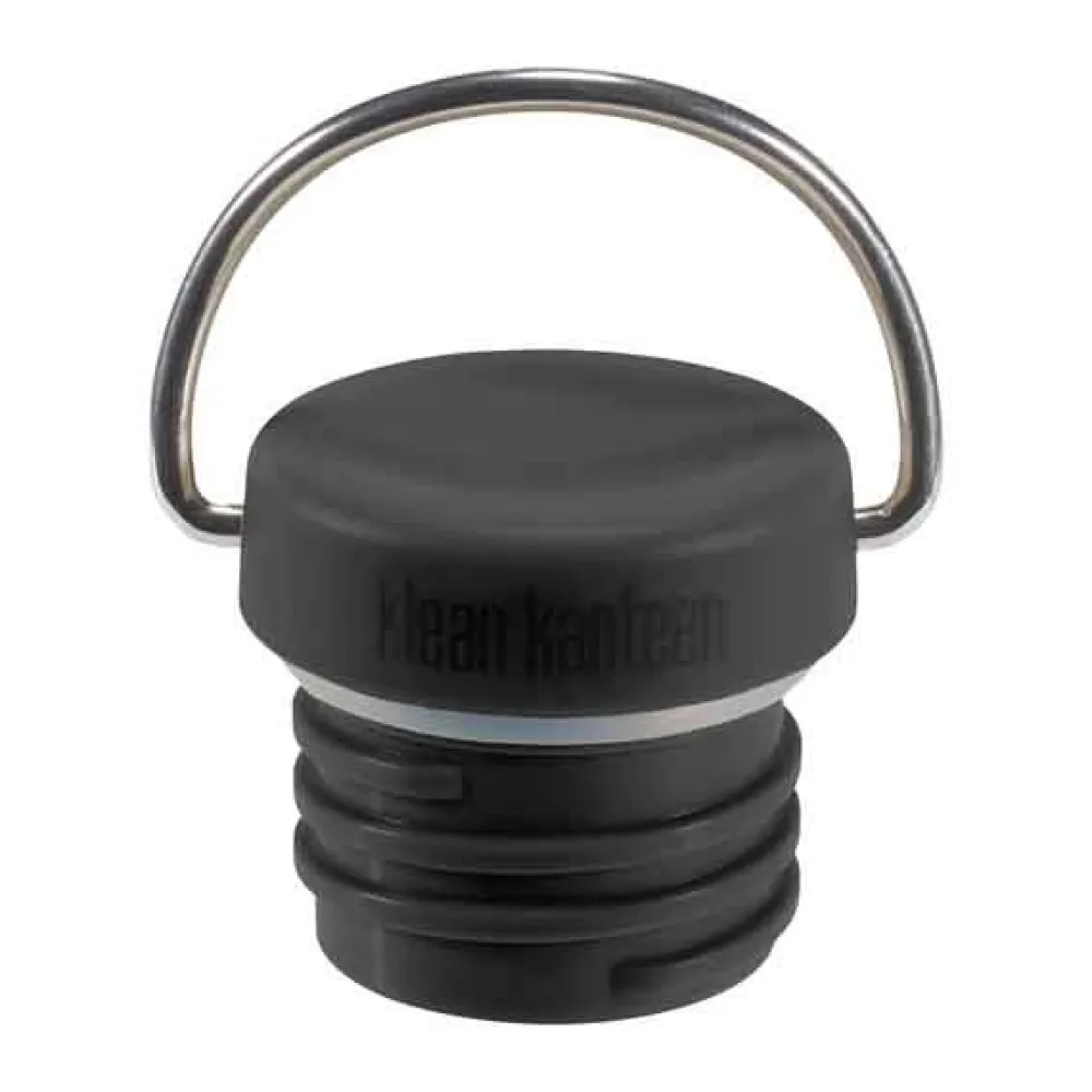 Klean Kanteen Rvs Drinkflessen|Rvs Drinkflessen>Loop Cap - Classic - Zwart