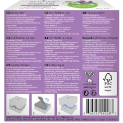 ATTITUDE Luchtzuivering / Luchtverfrisser>Luchtverfrisser - Lavendel-Eucalyptus - 1 stuk