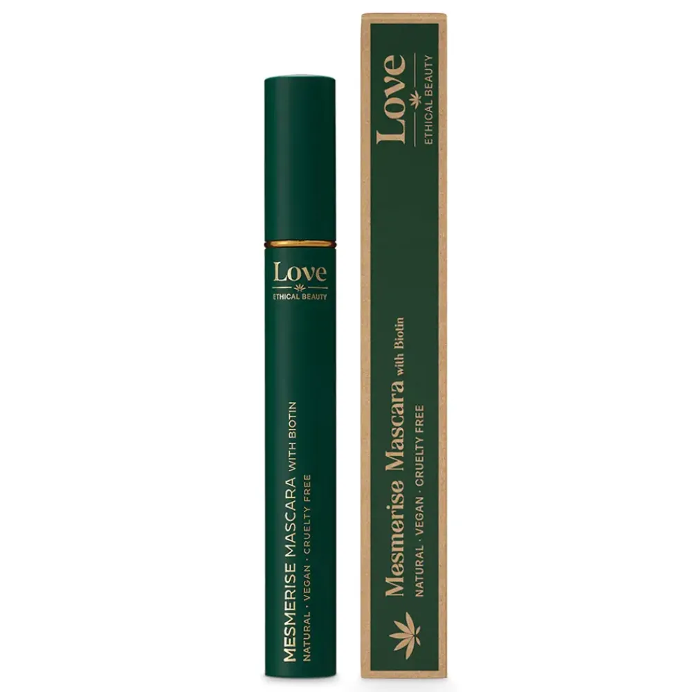 Love Ethical Beauty Ogen/Mascara>Mesmerise Mascara - Waterbestendig - Zwart