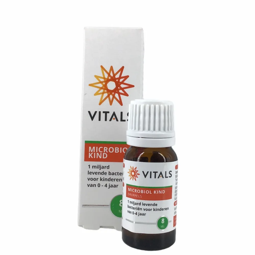 Vitals Darmen|Baby & Kind>Microbiol Kind 0-4 jaar 126 druppels