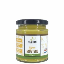 van TON Mayonaise En Mosterd>Mosterd Fijn 170 gram - BIO