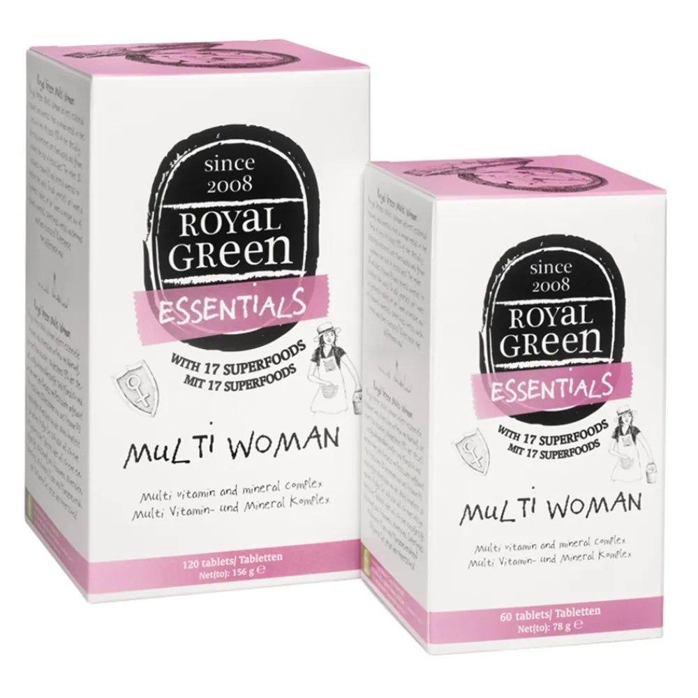 Royal Green Vrouw|Weerstand>Multi Woman - 120 tabletten