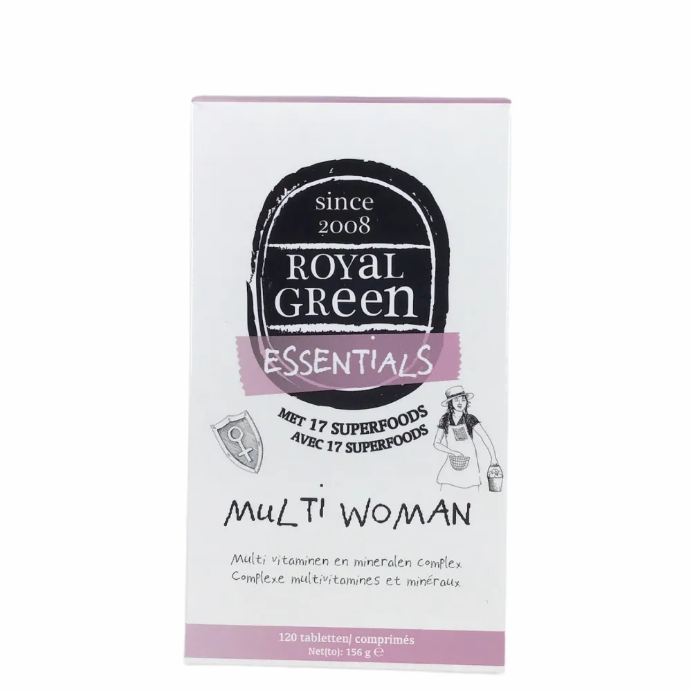 Royal Green Vrouw|Weerstand>Multi Woman - 120 tabletten