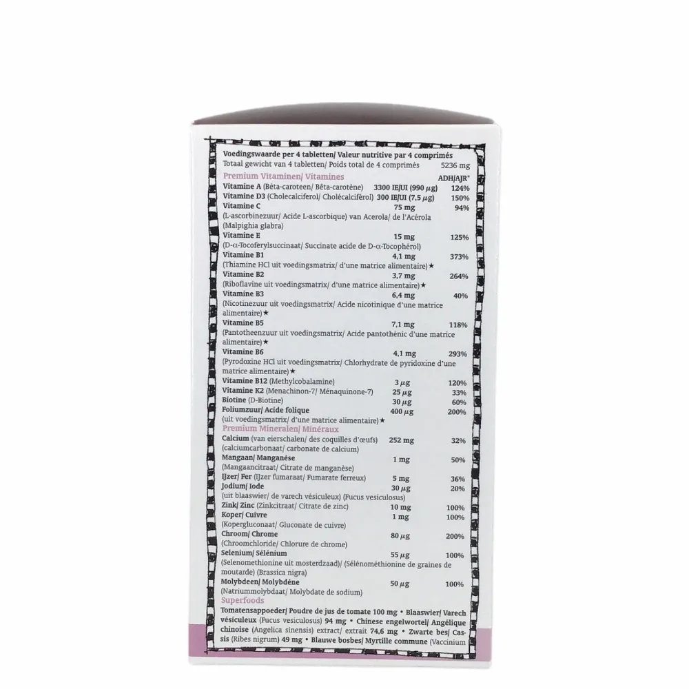 Royal Green Vrouw|Weerstand>Multi Woman - 120 tabletten
