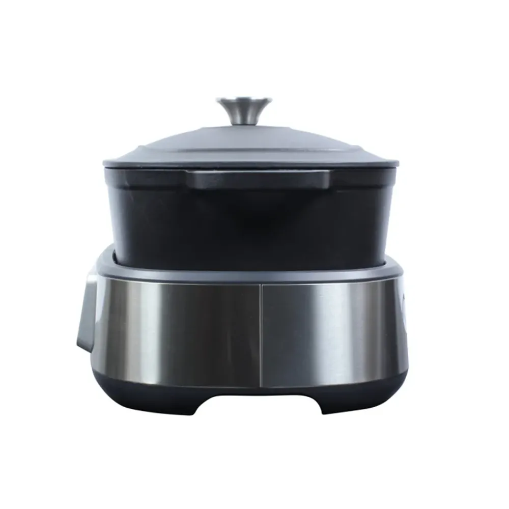 Wartmann Slowcooker / Multicooker|Braadpan>Multicooker / Slowcooker - Gietijzer - Zwart - 5,5l