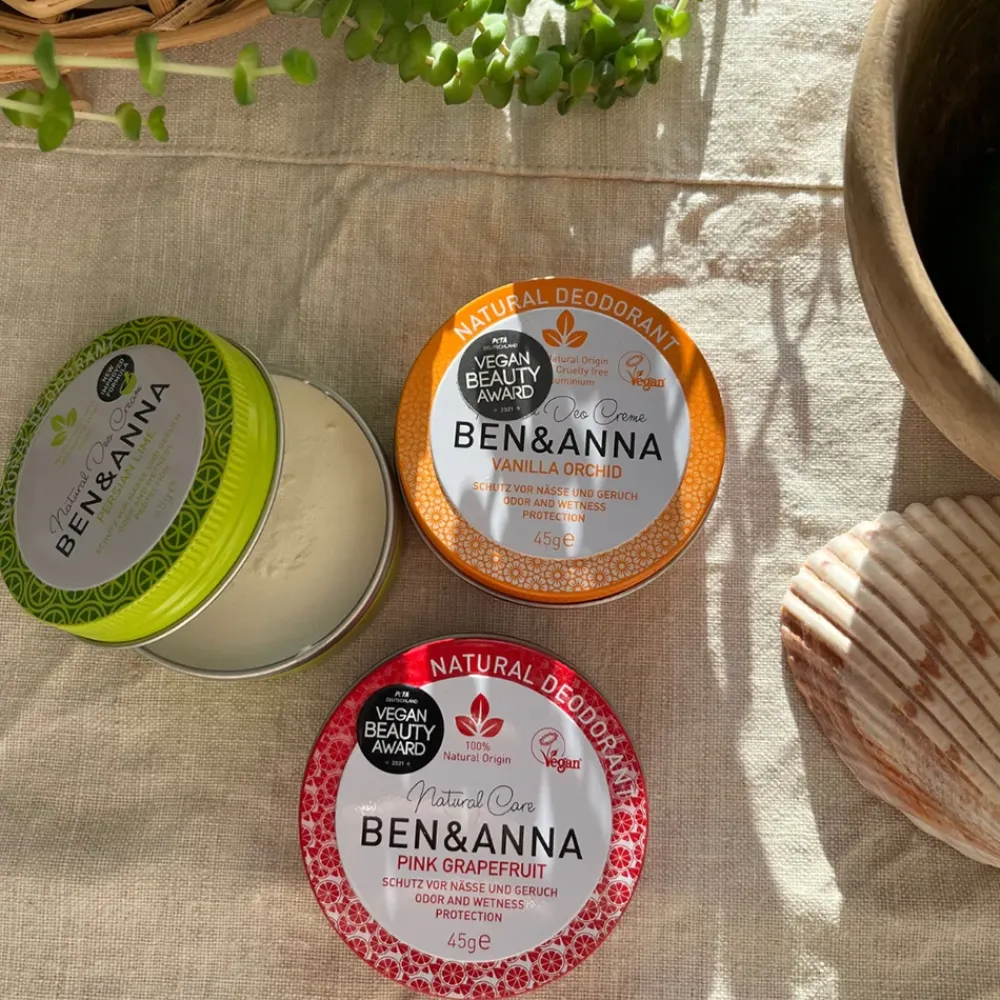 Ben & Anna Deodorant>Natuurlijke Deodorant Creme - Persian Lime - 45gr