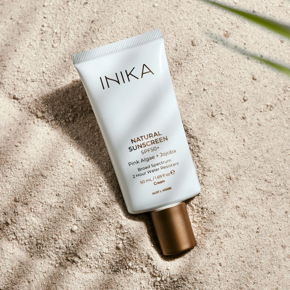 INIKA Zonnebrand|Zonbescherming>Natuurlijke Zonnebrandcrème SPF50+ - 50ml