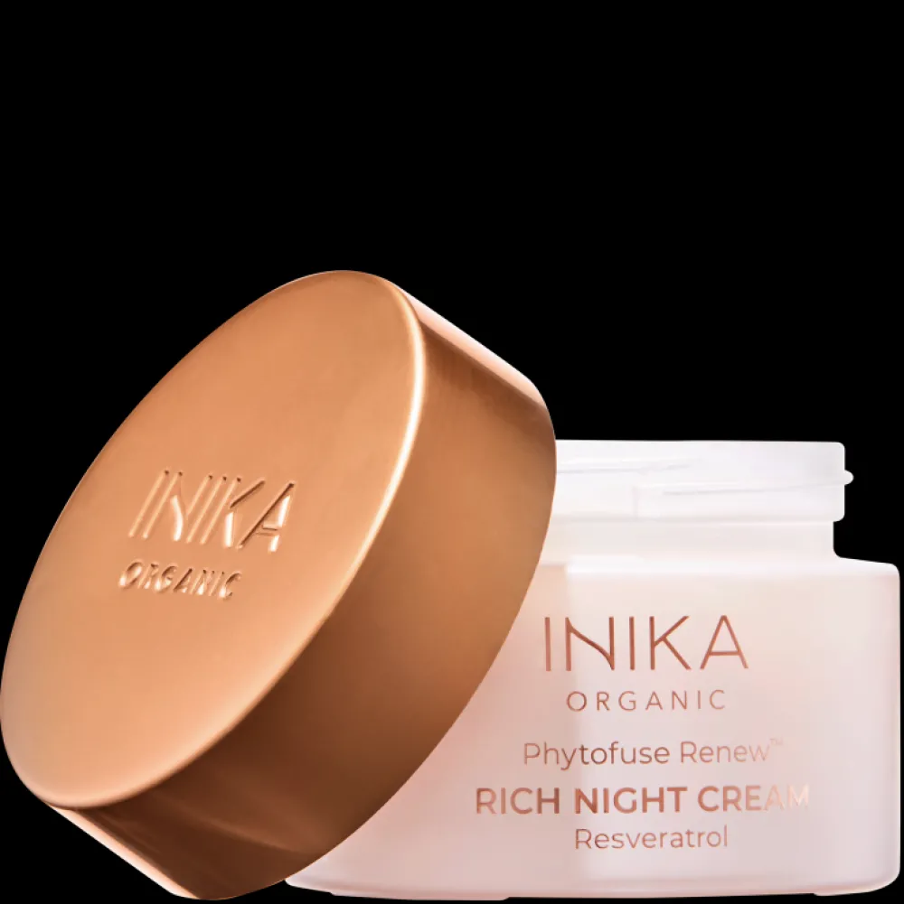 INIKA Rimpels|Dag- En Nachtcrème>Phytofuse Renew™ Rich Night Cream - BIO