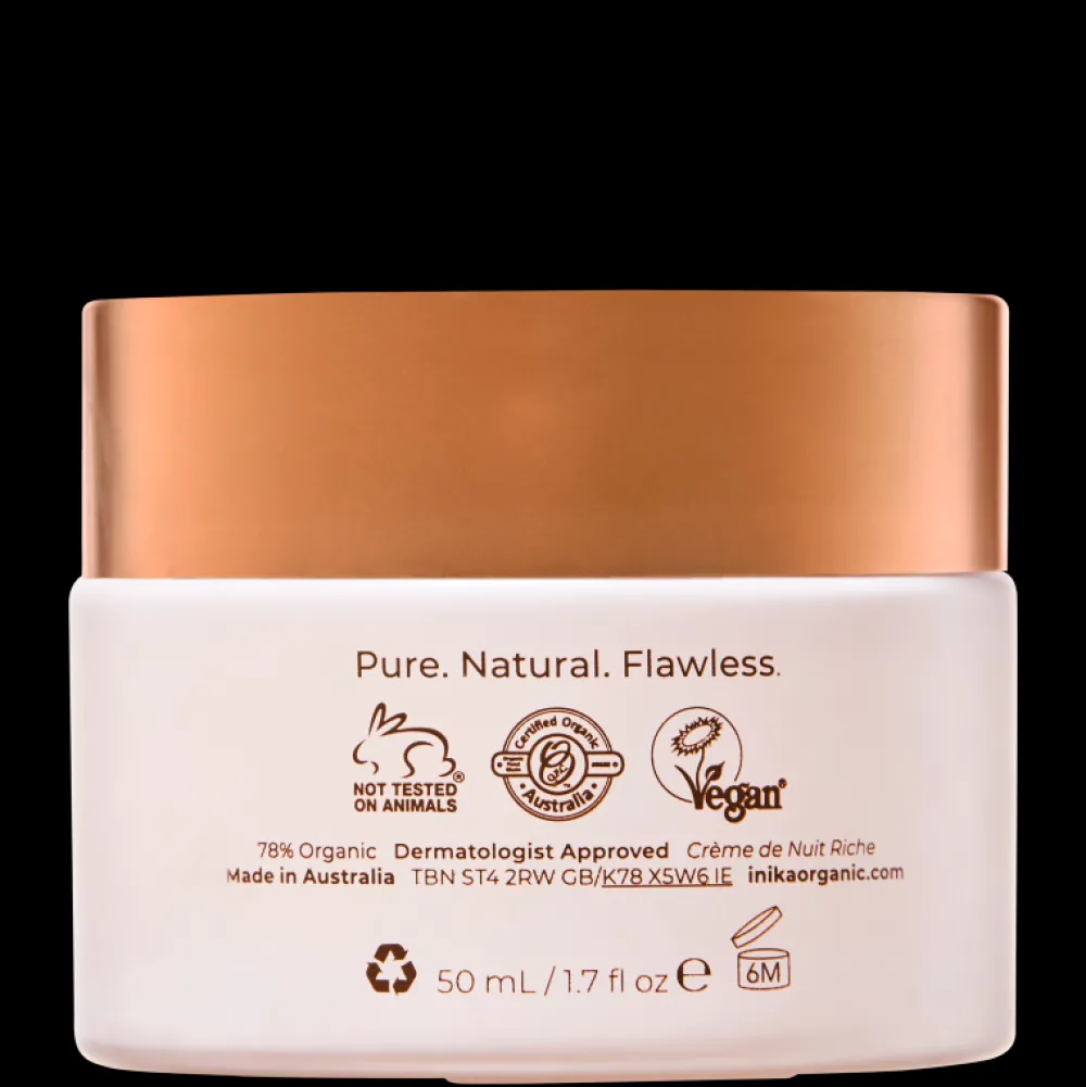 INIKA Rimpels|Dag- En Nachtcrème>Phytofuse Renew™ Rich Night Cream - BIO
