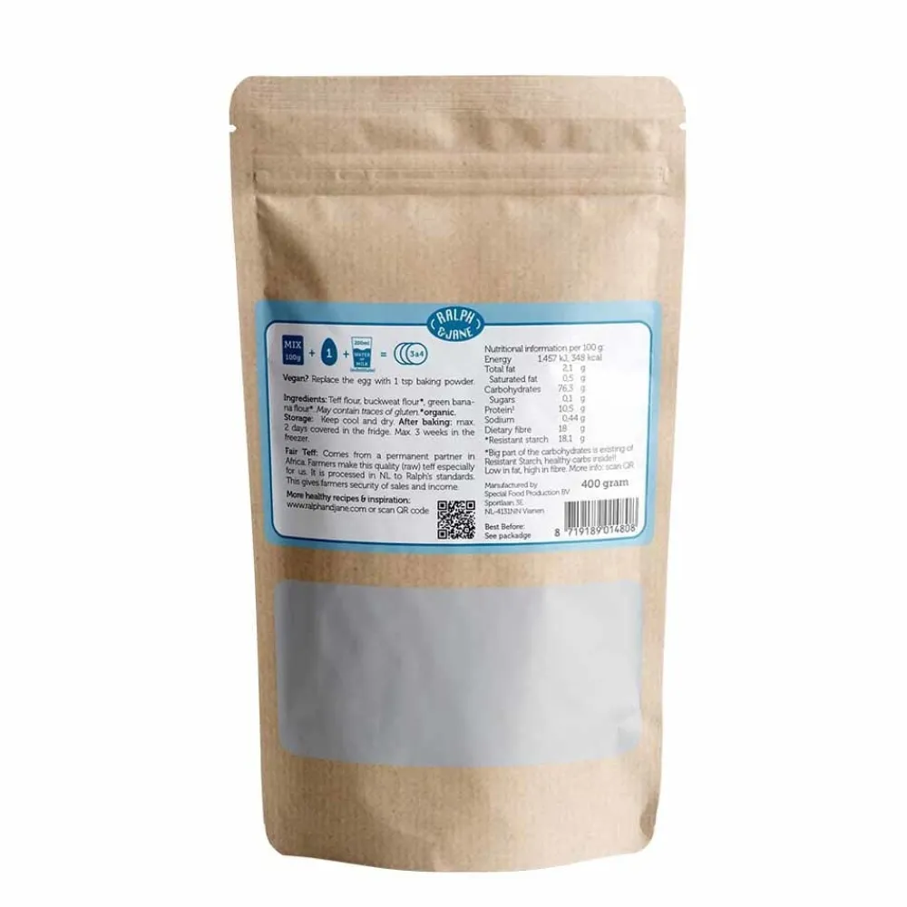 Ralph & Jane Pudding En Pannenkoek>Power Pancake mix - 400g