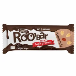 Roobar Spieren|Repen>Protein Chocolate Covered Almond BIO - 40g