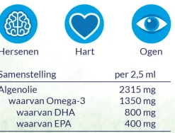Arctic Blue Ogen|Hart & Bloedvaten>Pure Algenolie - DHA & EPA - 150ml - Vegan