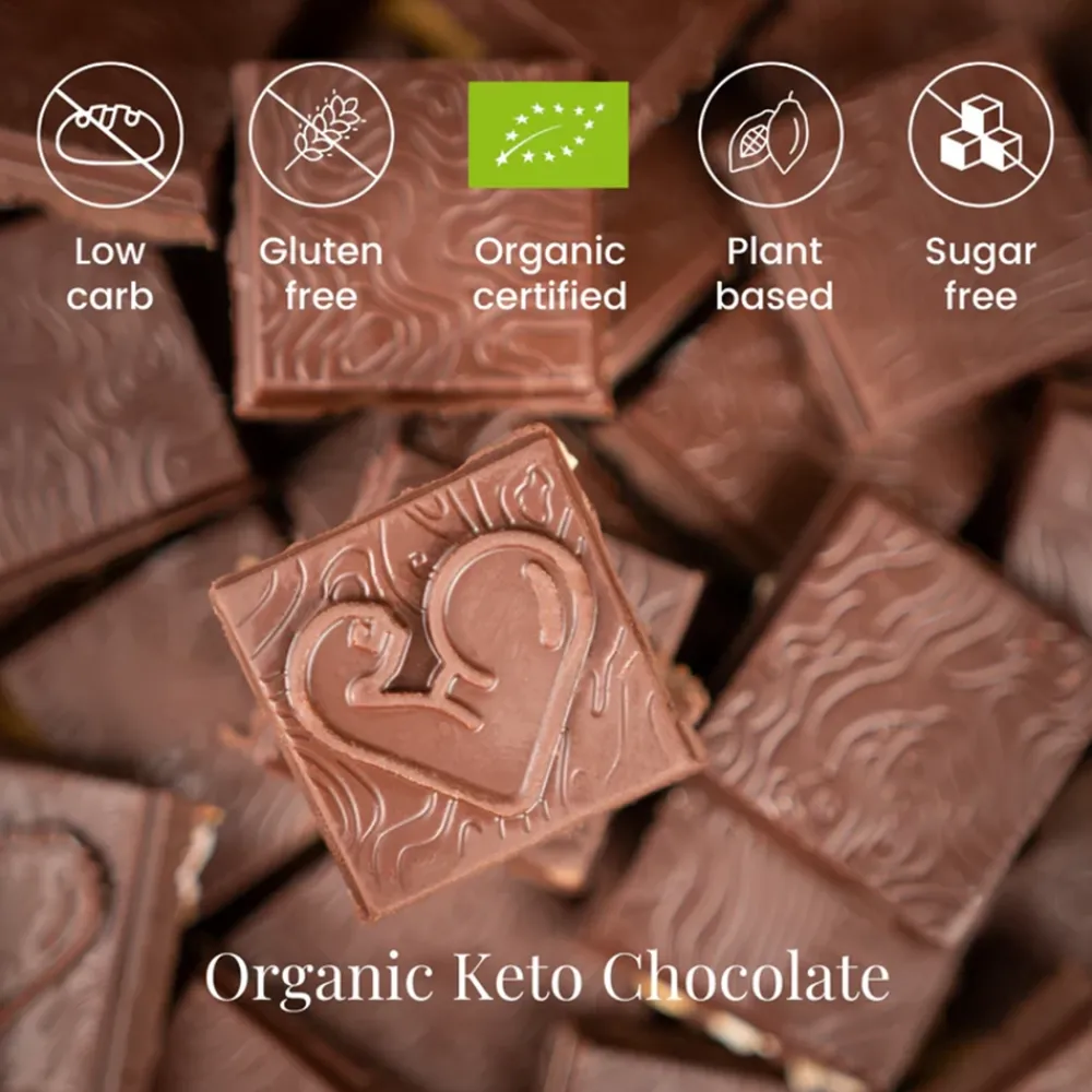 Funky Fat Choc Chocolade|Snacks>Pure Chocolade met MCT - BIO