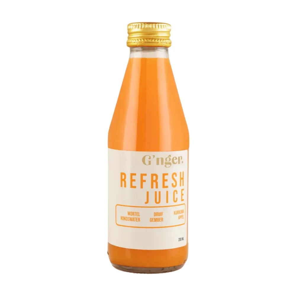 G'nger Energie|Gember>Refresh Gembersap - 200ml