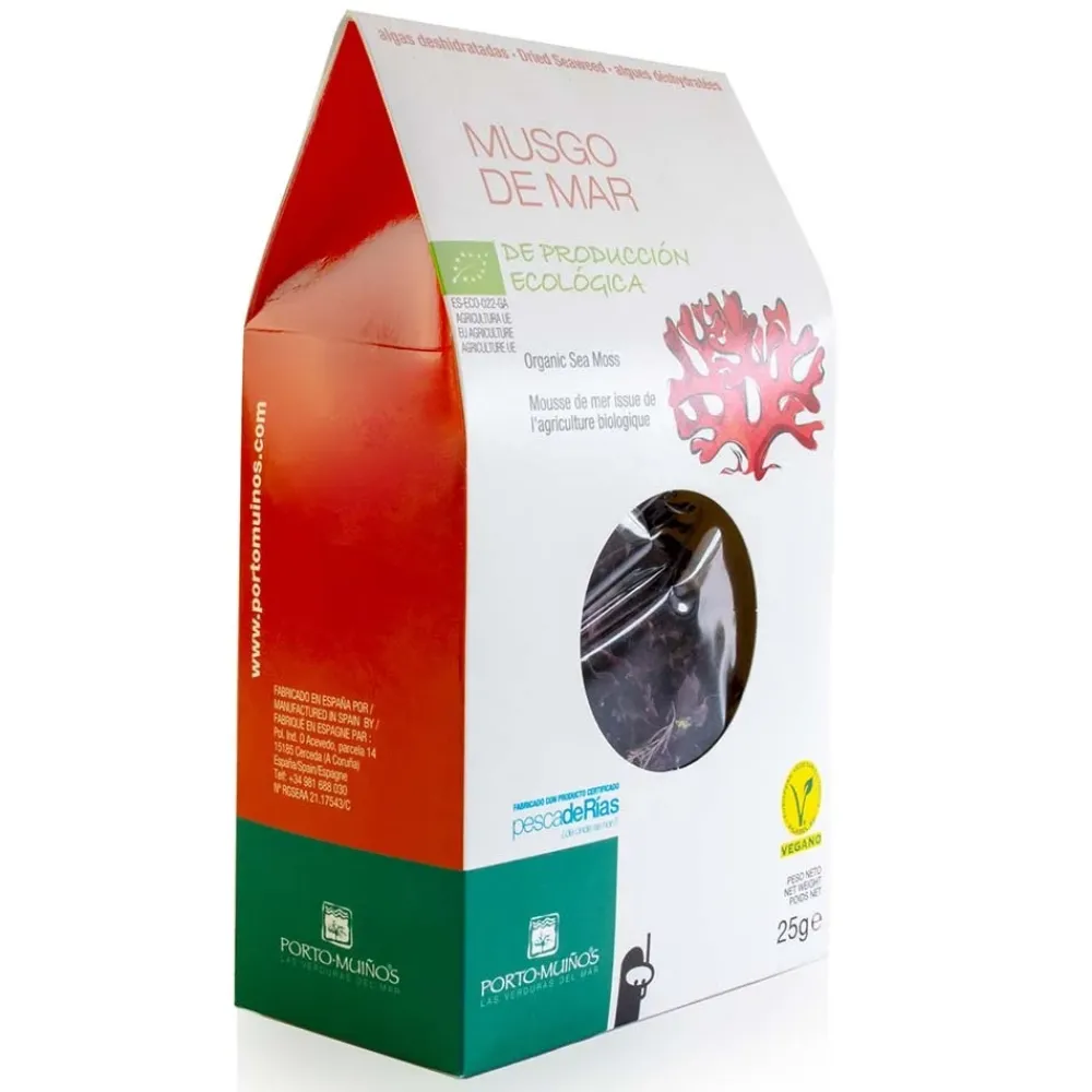 Porto-Muinos Scrub|Masker>Sea Moss Zeewier - 25g - BIO