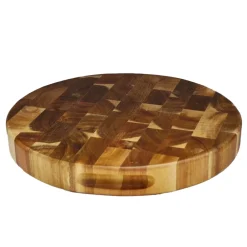 Wartmann Keukenhulpjes>Snijplank Acacia Hout - Rond - 30,5cm