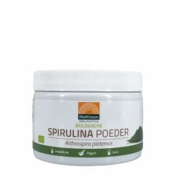 Mattisson Algen En Zee>Spirulina Poeder - Arthrospira platensis - 125g - BIO
