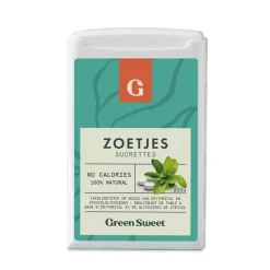 Greensweet Stevia>Stevia Zoetjes - (200st) 12g