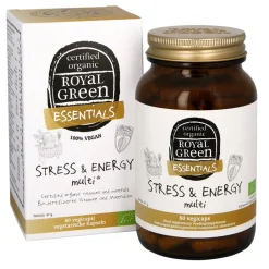 Royal Green Overige Vitamines>Stress & Energy Multi - 60vcaps - BIO