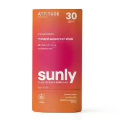 ATTITUDE Zonnebrand>Sunly Zonnebrandstick SPF30 - Oranjebloesem - 60g
