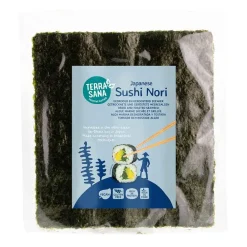 Terrasana Algen En Zee|Sushi Producten>Sushi Nori - Gedroogd & Geroosterd - 17g