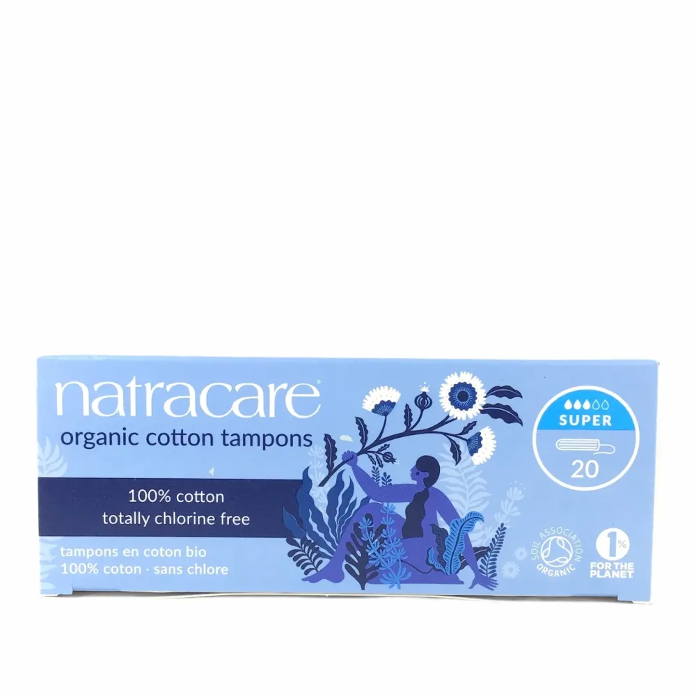 Natracare Intieme Verzorging/Tampons|Tampons>Tampons Katoen Super - BIO