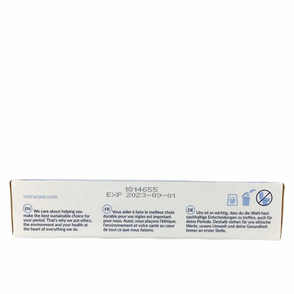 Natracare Intieme Verzorging/Tampons|Tampons>Tampons Katoen Super - BIO