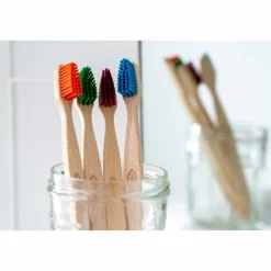 ecoLiving Mondverzorging/Tandenborstel|Tandenborstels>Tandenborstel voor Volwassenen - Oranje