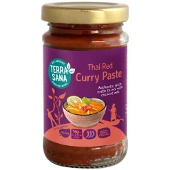 Terrasana Ketchup En Curry|Kruidenmix>Thaise Rode Currypasta - 120g - BIO