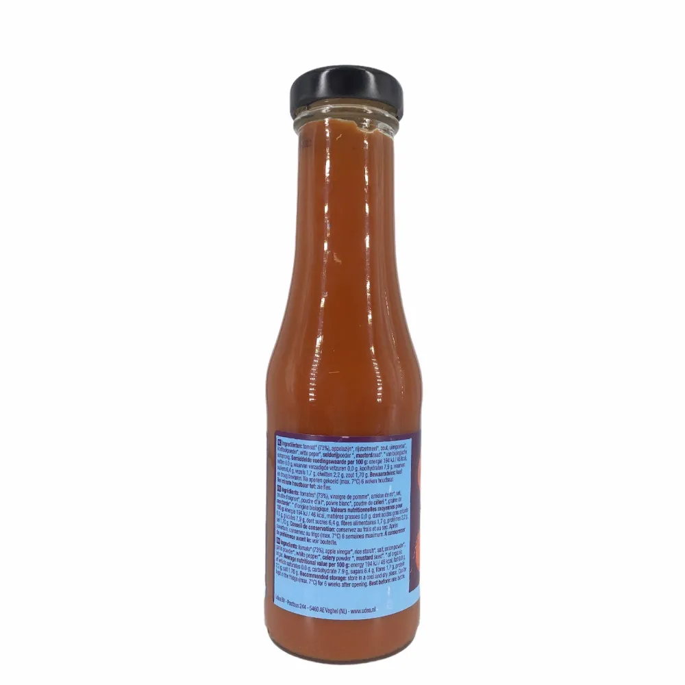 Your Organic Nature Ketchup En Curry|Tomatensaus>Tomatenketchup ongezoet 345g - BIO