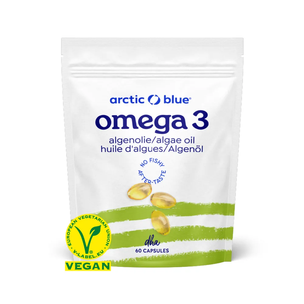 Arctic Blue Ogen|Hart & Bloedvaten>Vegan Algenolie - 60 capsules